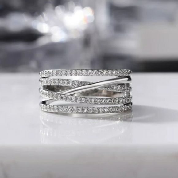 New Silver Layers Ring - Picture 2 of 6